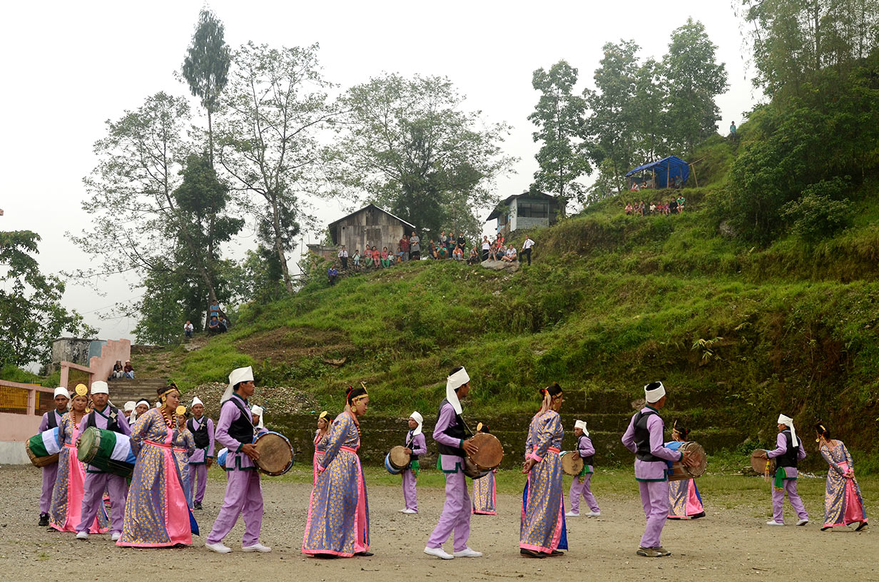 Chyabrung-Dance---Limbu-Community,-Pabringtar