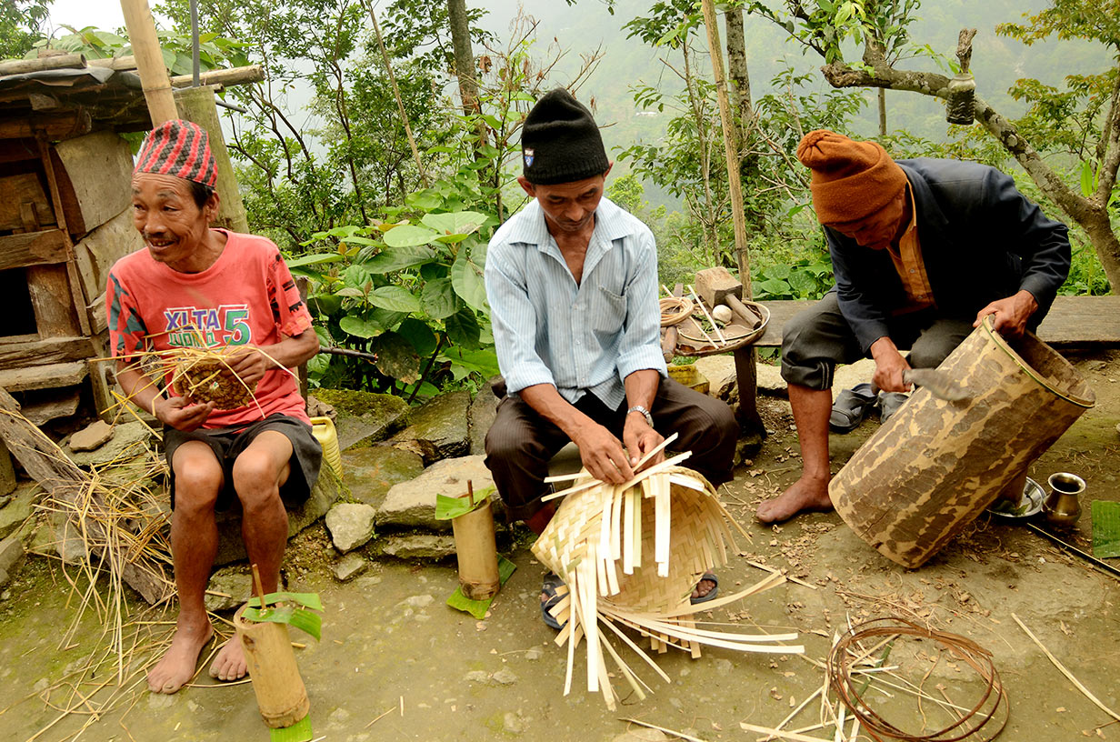 Making-of-Chyabrung-(Music-Instrument)---Limbu-community,-Pabringtar